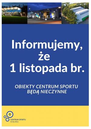 Plakat informacyjny