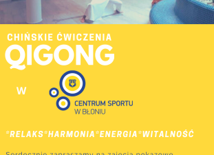 Plakat chińskie ćwiczenia