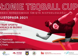 Plakat informacyjny - Błonie teqball cup