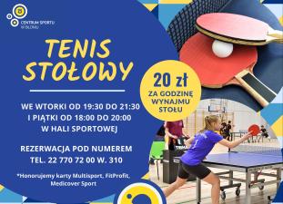 tenis stołowy