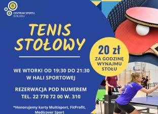 tenis stołowy